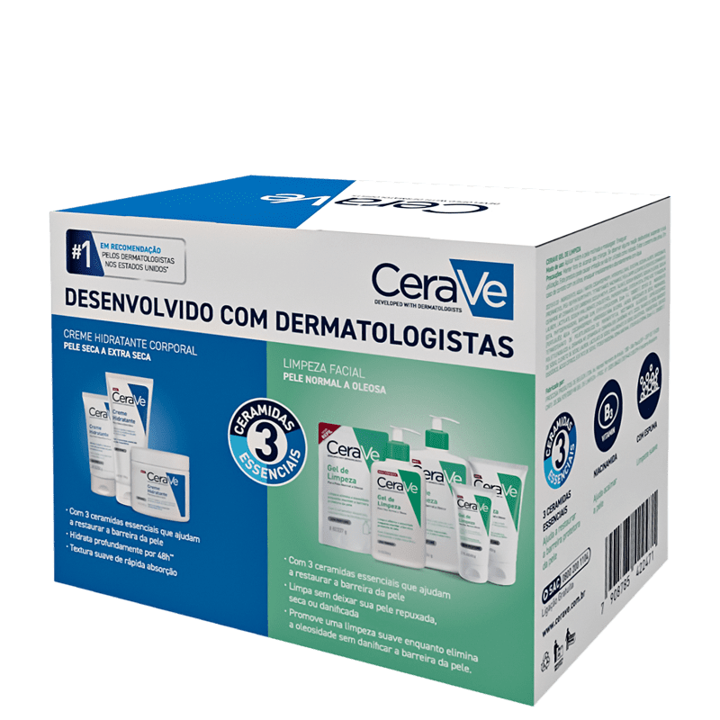 Kit Hidratação e Limpeza